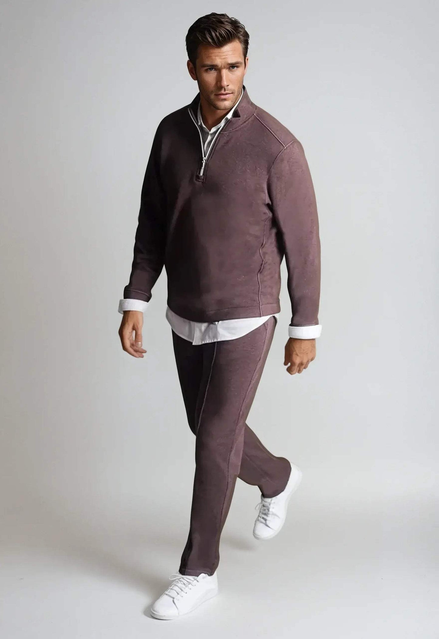 Game Day Suit Matching Set - Espresso - Buki - Flyclothing LLC