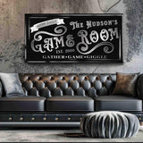 Personalized Game Room Sign II - Tailored Canvases - Flyclothing LLC