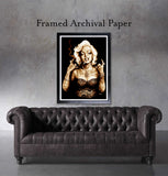 Black Market Art Company Gangsta Marilyn Print