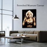 Black Market Art Company Gangsta Marilyn Print