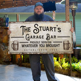 Garage Bar Sign - Tailored Canvases - Flyclothing LLC