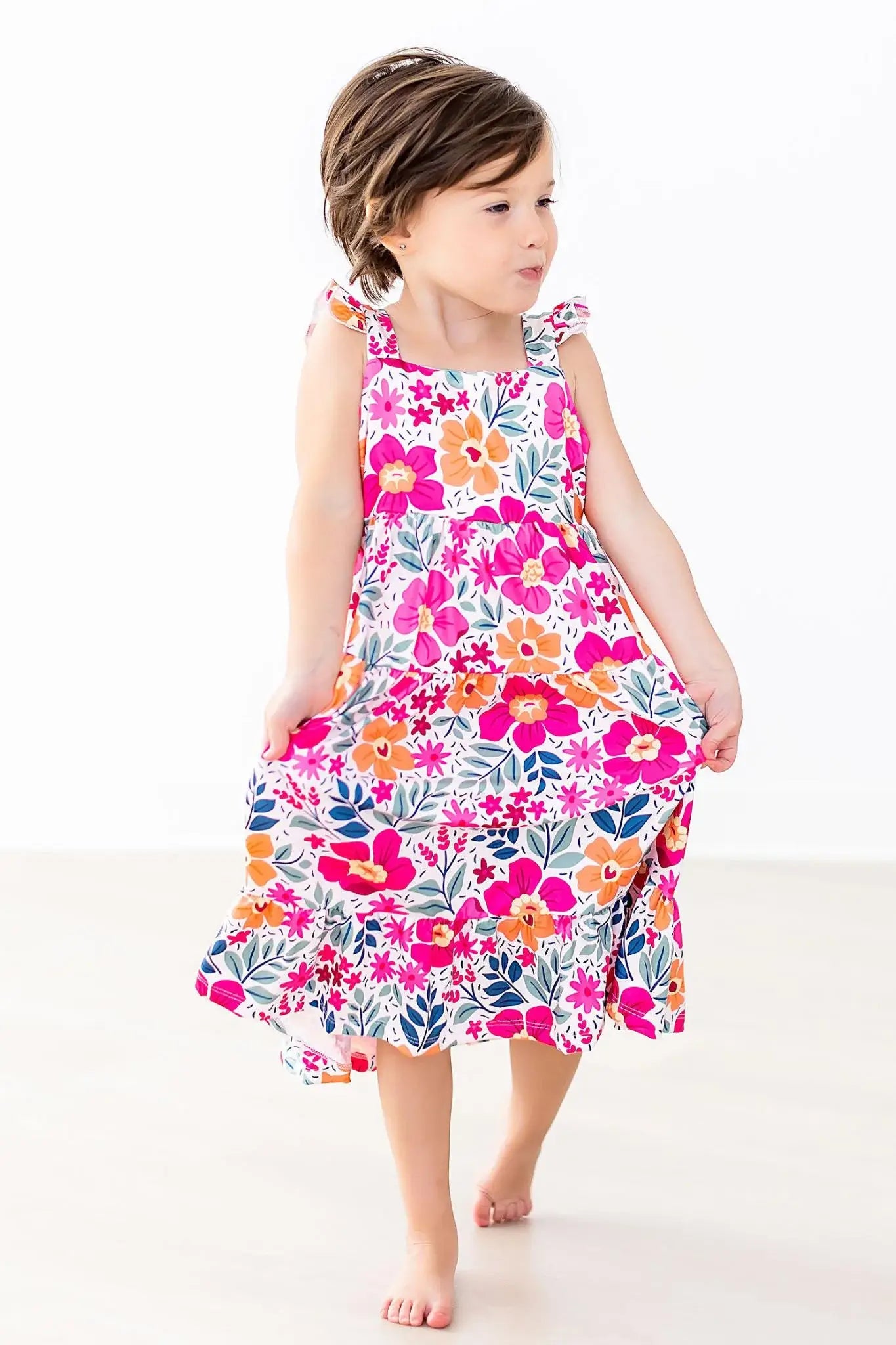 Garden Party Ruffle Maxi Dress - Mila & Rose ® - Flyclothing LLC