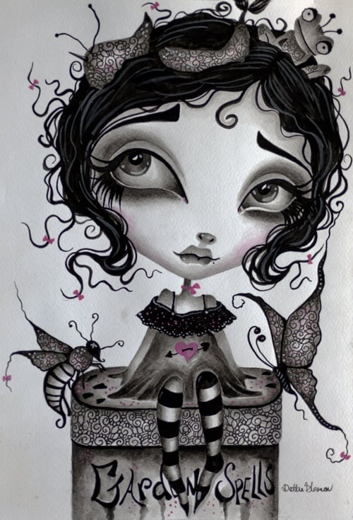 Black Market Art Company Garden Spells Print