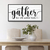 Gather Sign XIII - Tailored Canvases - Flyclothing LLC