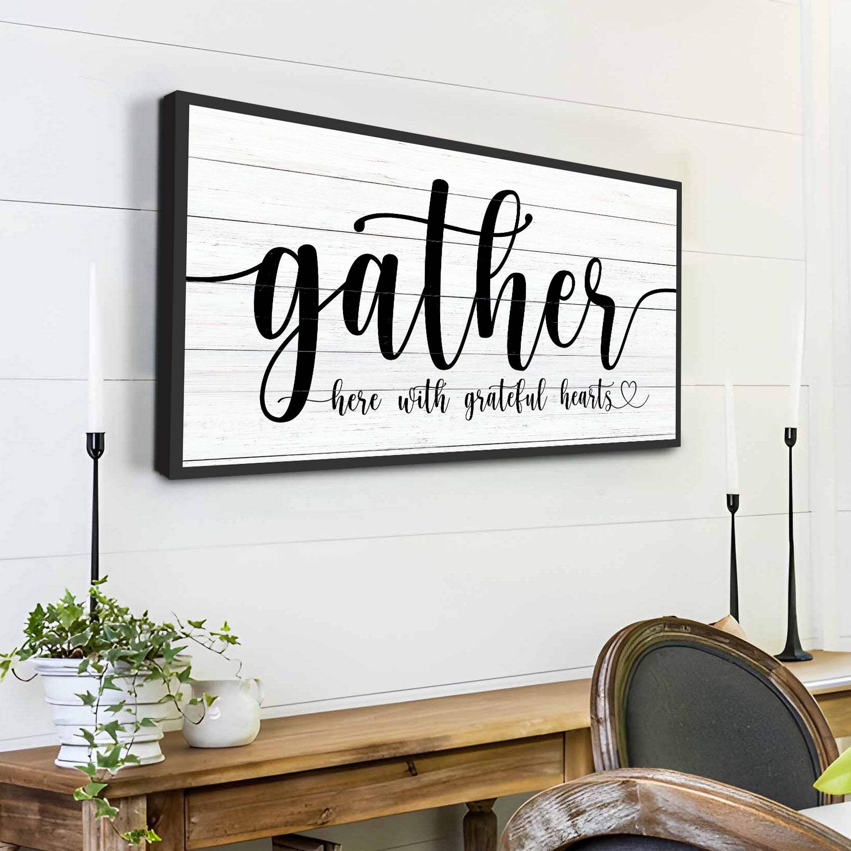 Gather Sign XIII - Tailored Canvases - Flyclothing LLC