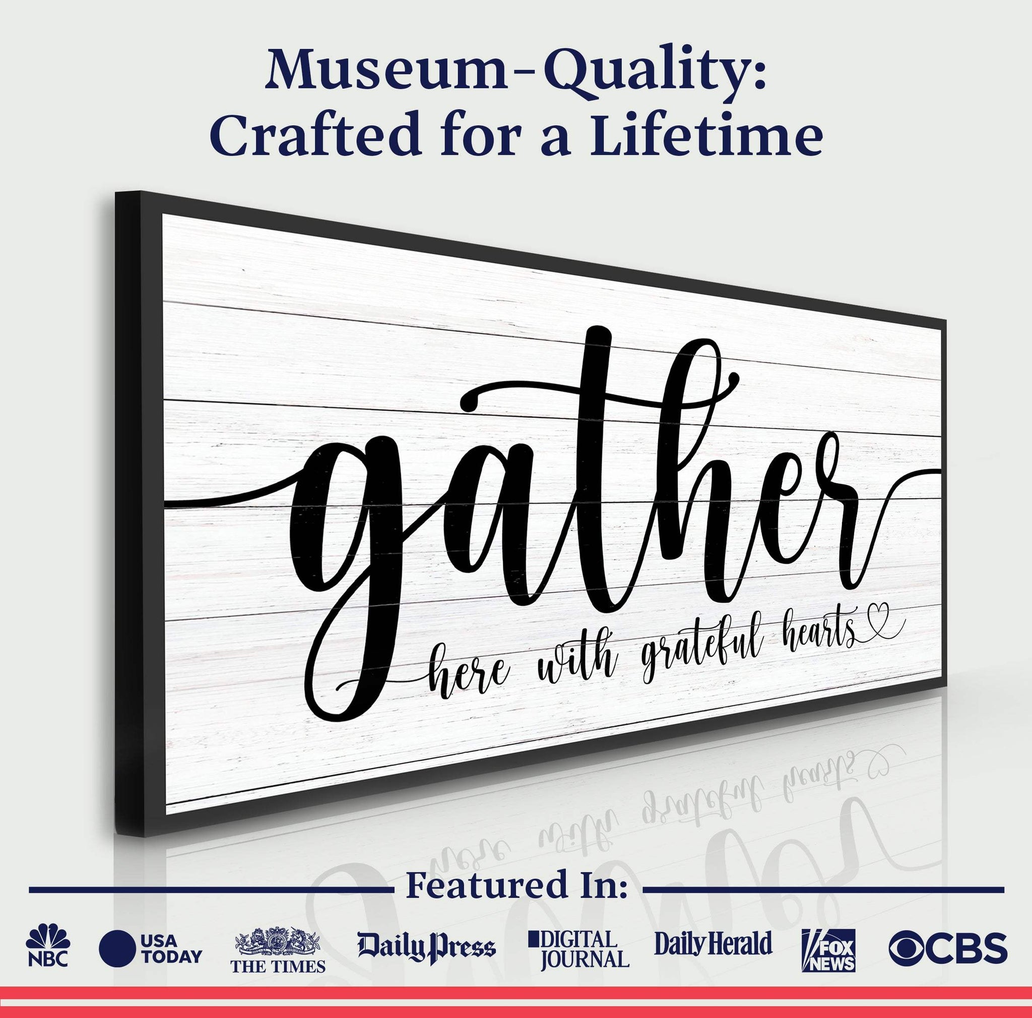 Gather Sign XIII - Tailored Canvases - Flyclothing LLC