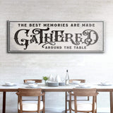 Gathered Around Table Sign II - Tailored Canvases - Flyclothing LLC