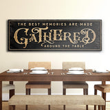 Gathered Around Table Sign - Tailored Canvases - Flyclothing LLC