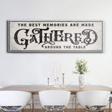 Gathered Around Table Sign II - Tailored Canvases - Flyclothing LLC