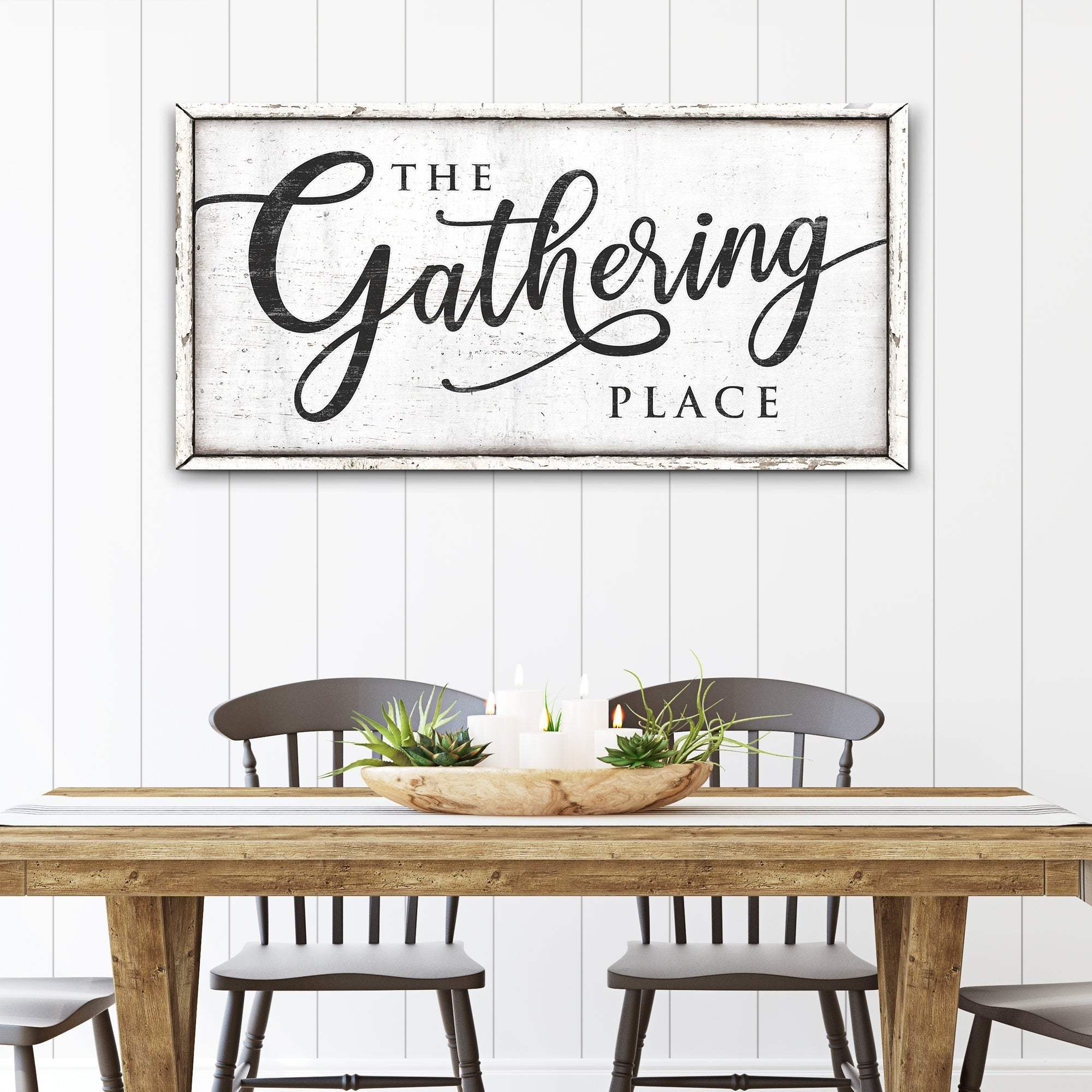 The Gathering Place Sign II - Tailored Canvases - Flyclothing LLC