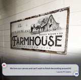 Rustic Horse Farmhouse Sign - Tailored Canvases - Flyclothing LLC
