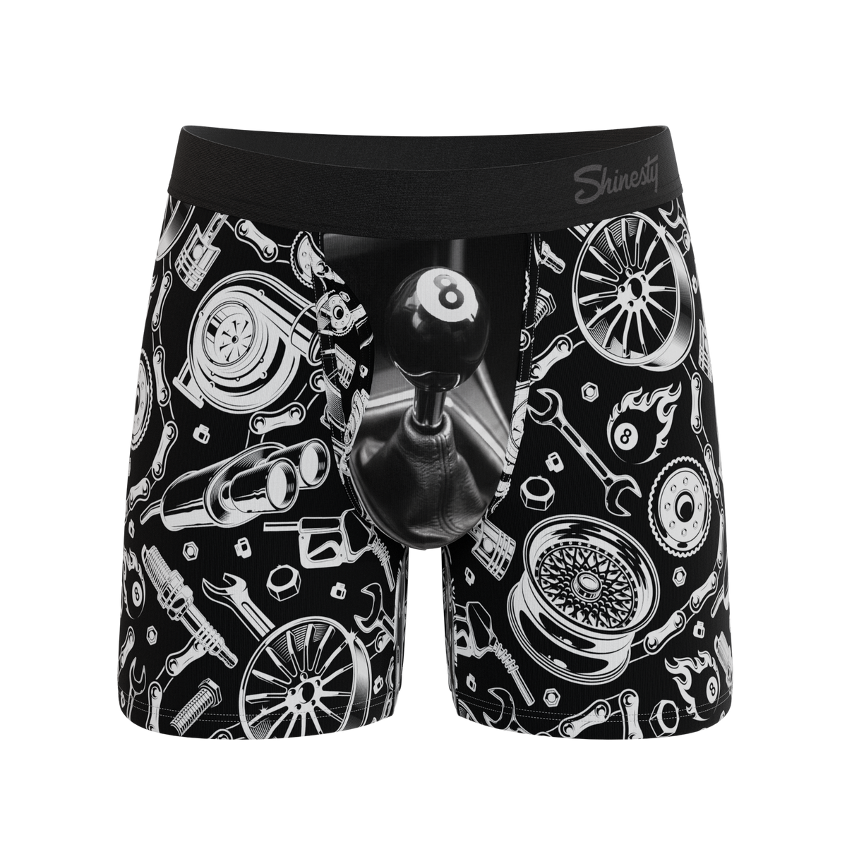 The Gear Head | Stick Shift Ball Hammock® Magnum Big Pouch Underwear - Shinesty - Flyclothing LLC