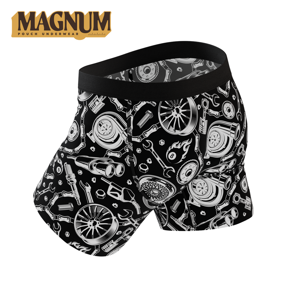 The Gear Head | Stick Shift Ball Hammock® Magnum Big Pouch Underwear - Shinesty - Flyclothing LLC