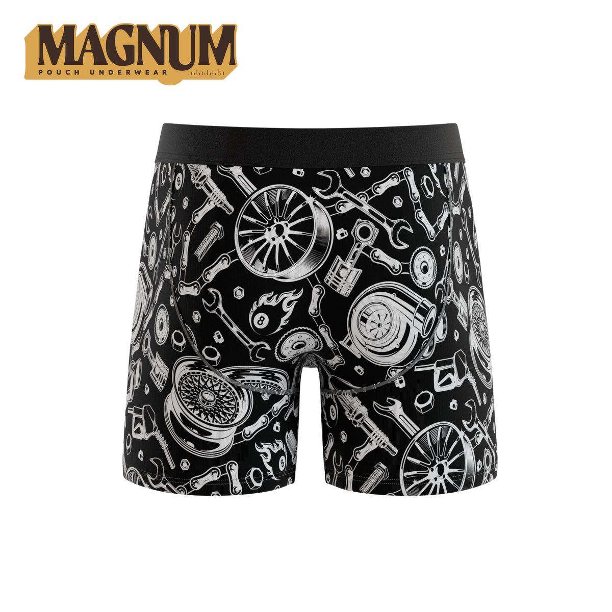 The Gear Head | Stick Shift Ball Hammock® Magnum Big Pouch Underwear - Shinesty - Flyclothing LLC