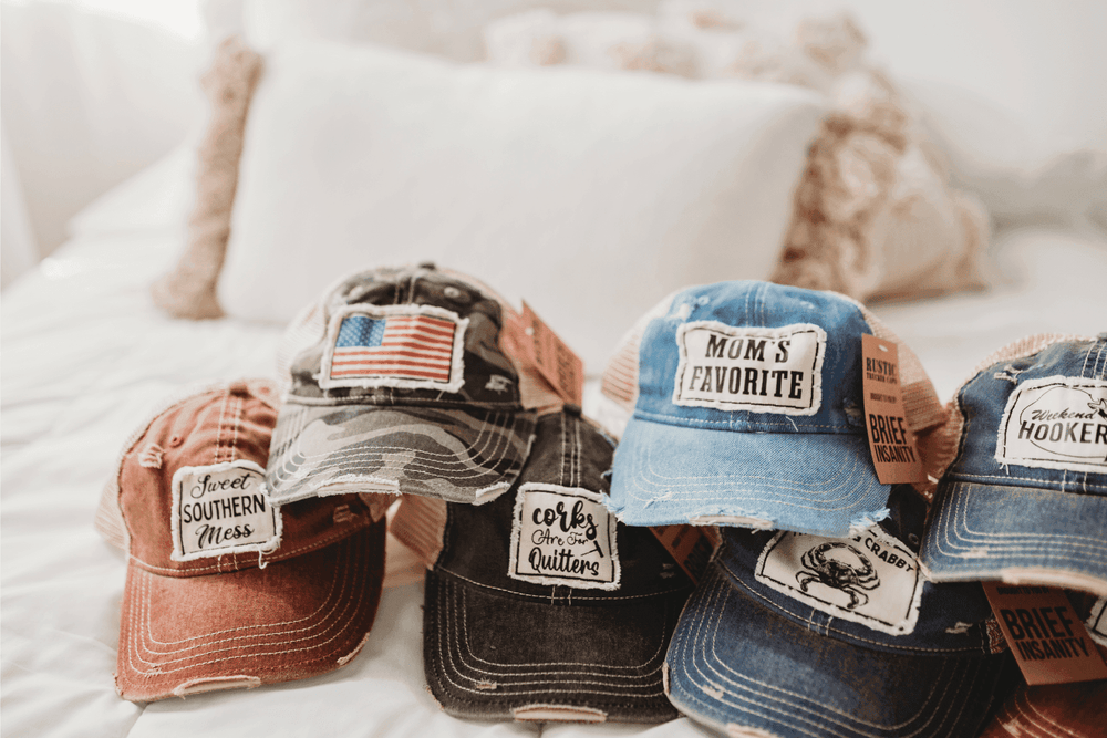 No Clue Why I'm Out of Bed - Vintage Distressed Trucker Adult Hat - Brief Insanity - Flyclothing LLC