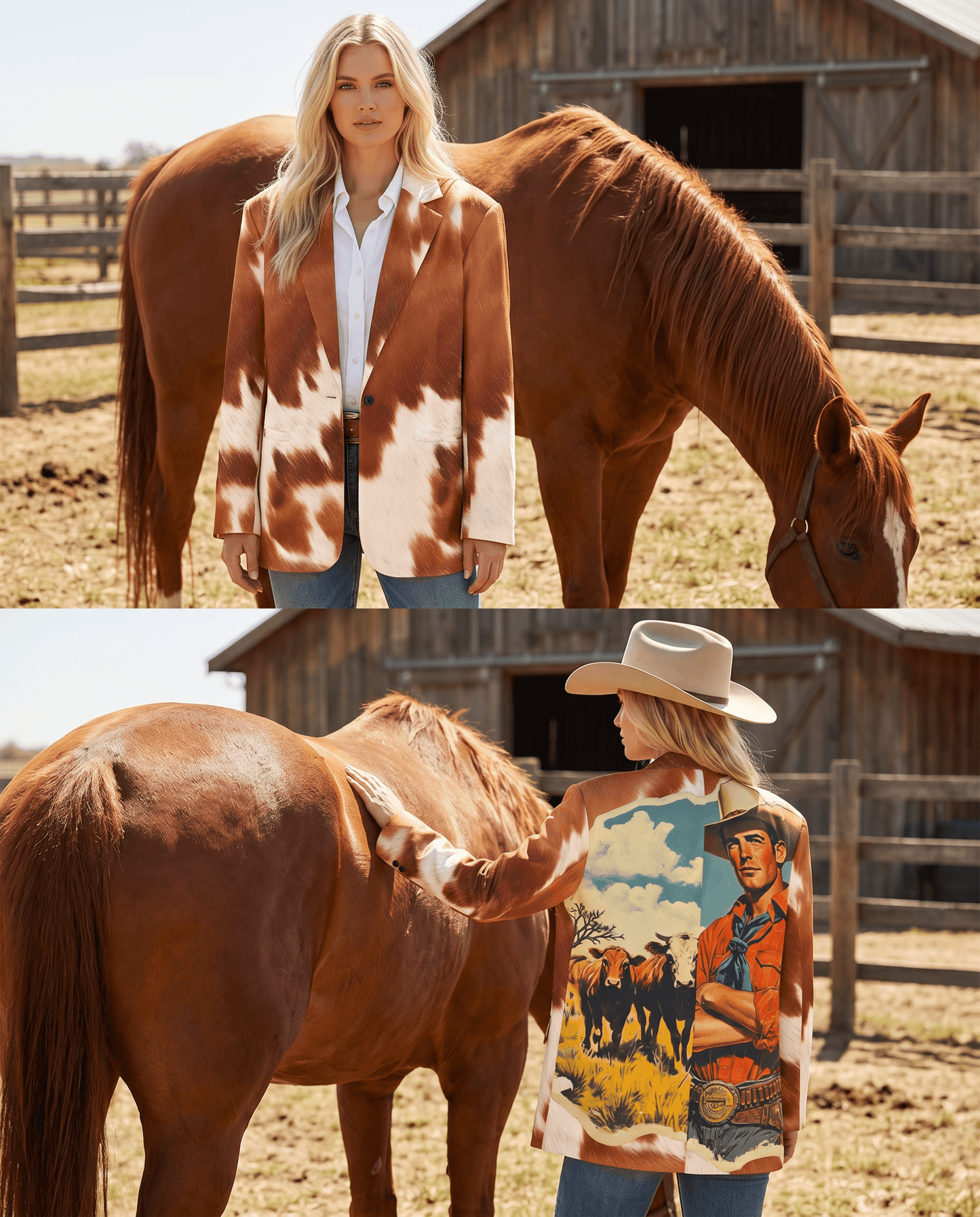 Cattle Rancher Western Blazer