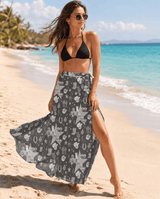Baha Ranch Rhinestone Cowgirl Beach Swim Skirt Coverup - Baha Ranch Western Wear - Flyclothing LLC