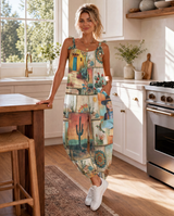 Baha Ranch Pictures of the Southwest Overalls Jumpsuit