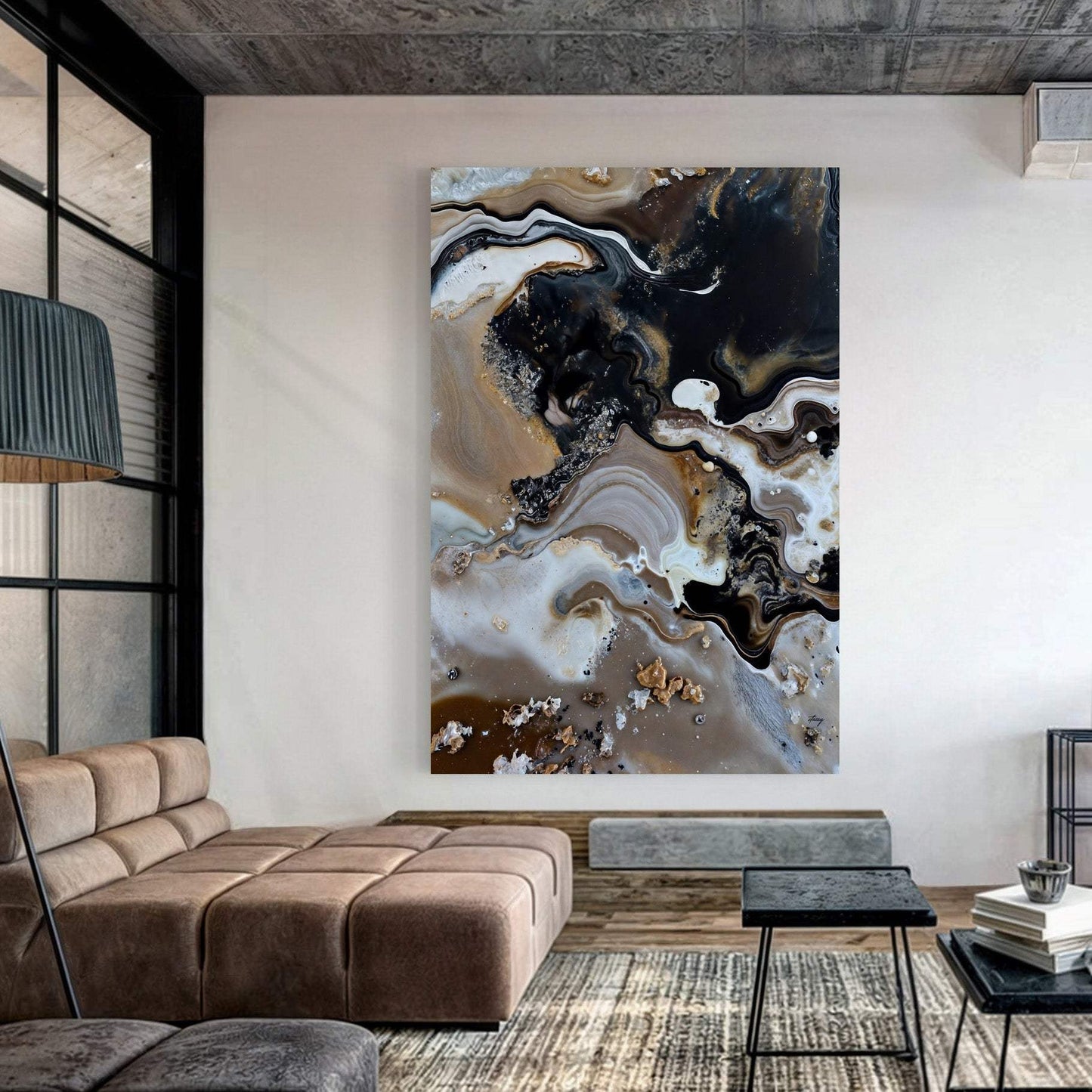 Canvas Print: "Geode Whispers" - Tailored Canvases - Flyclothing LLC