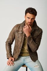 Geoff UF, Leather Jacket