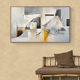 Canvas Print: "Geometric Whispers" - Tailored Canvases - Flyclothing LLC