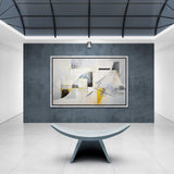 Canvas Print: "Geometric Whispers" - Tailored Canvases - Flyclothing LLC