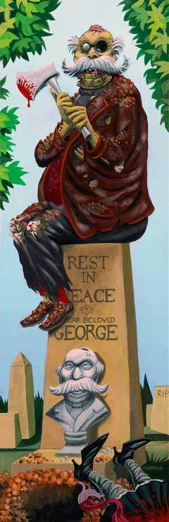 Black Market Art Company George& Revenge Print - Black Market Art Company - Flyclothing LLC