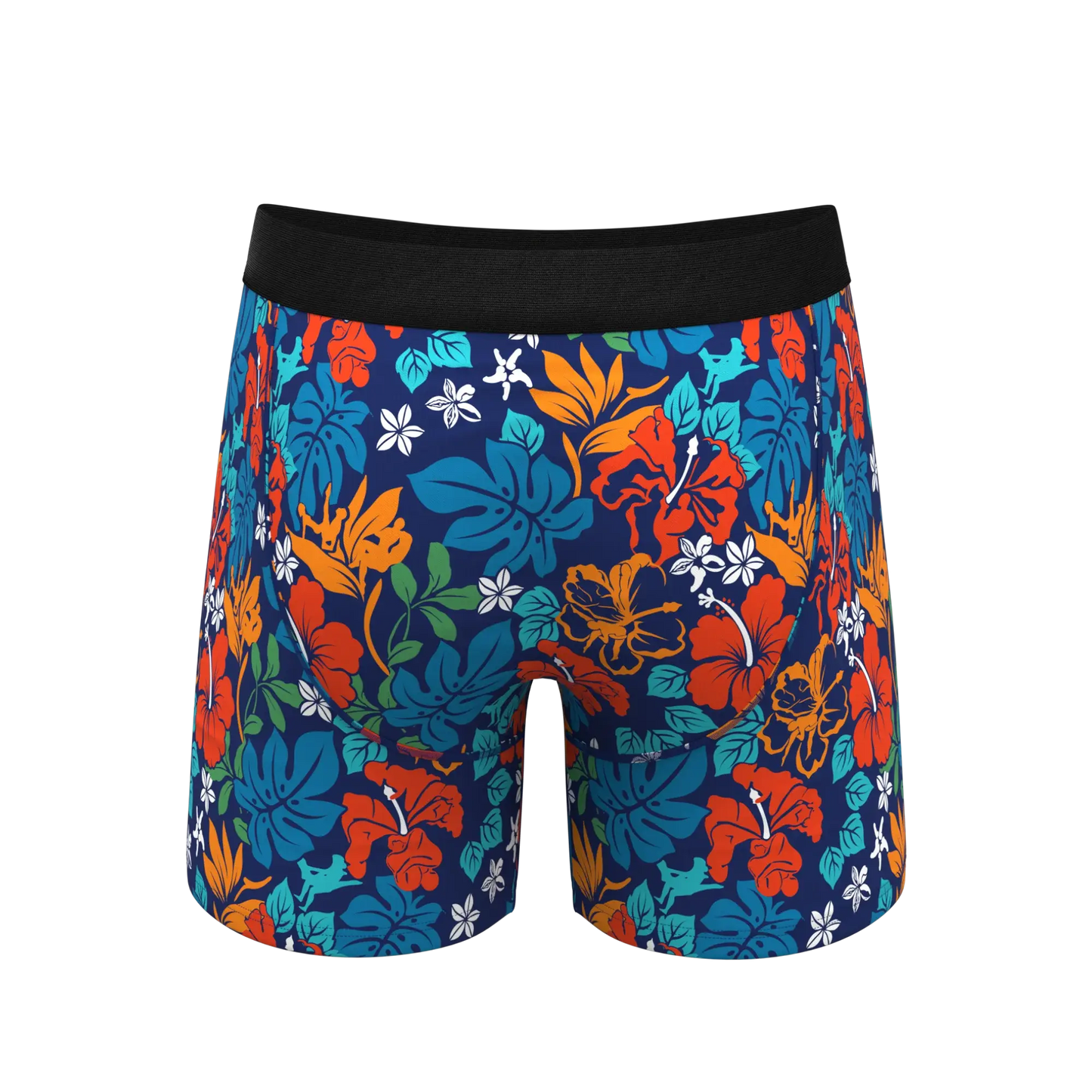 The Get Lei'd | Naughty Tropical Ball Hammock® Pouch Underwear With Fly - Shinesty - Flyclothing LLC