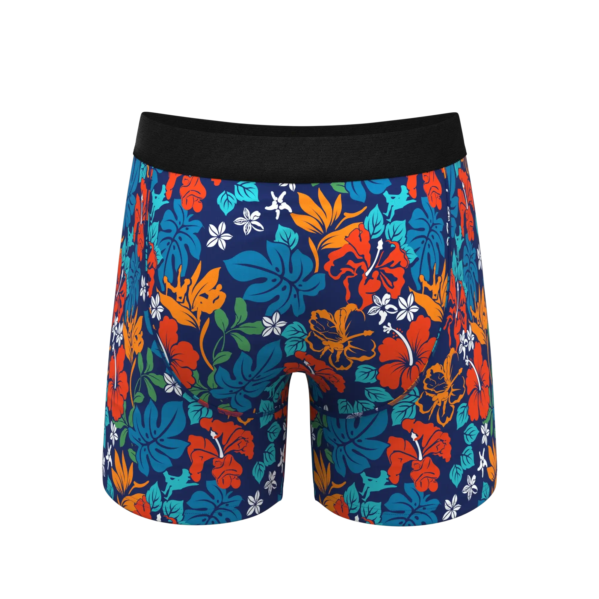The Get Lei'd | Naughty Tropical Ball Hammock® Pouch Underwear With Fly - Shinesty - Flyclothing LLC