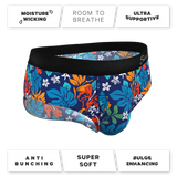 The Get Lei'd | Naughty Tropical Ball Hammock® Pouch Underwear Briefs - Shinesty - Flyclothing LLC