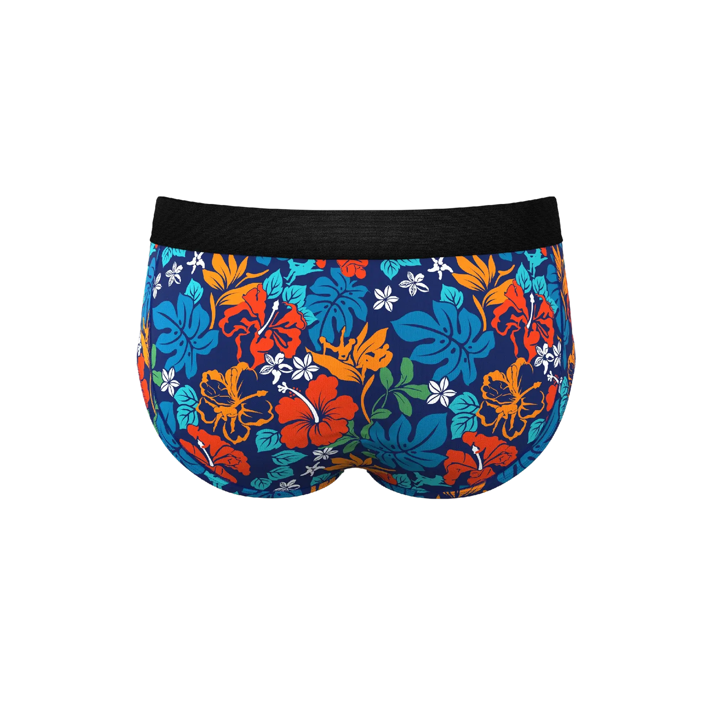 The Get Lei'd | Naughty Tropical Ball Hammock® Pouch Underwear Briefs - Shinesty - Flyclothing LLC