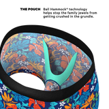 The Get Lei'd | Naughty Tropical Ball Hammock® Pouch Trunks Underwear - Shinesty - Flyclothing LLC