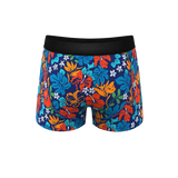 The Get Lei'd | Naughty Tropical Ball Hammock® Pouch Trunks Underwear - Shinesty - Flyclothing LLC