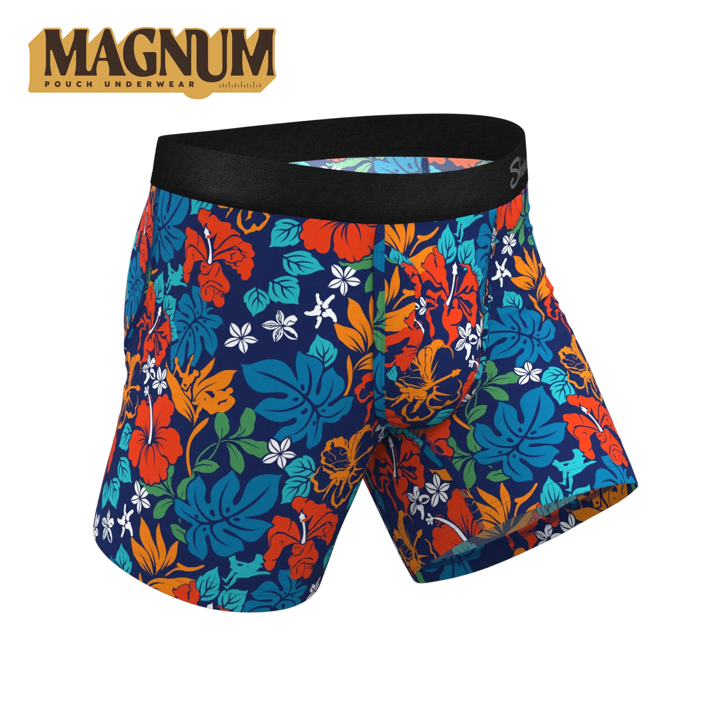 The Get Lei'd | Naughty Tropical Ball Hammock® Magnum Big Pouch Underwear - Shinesty - Flyclothing LLC