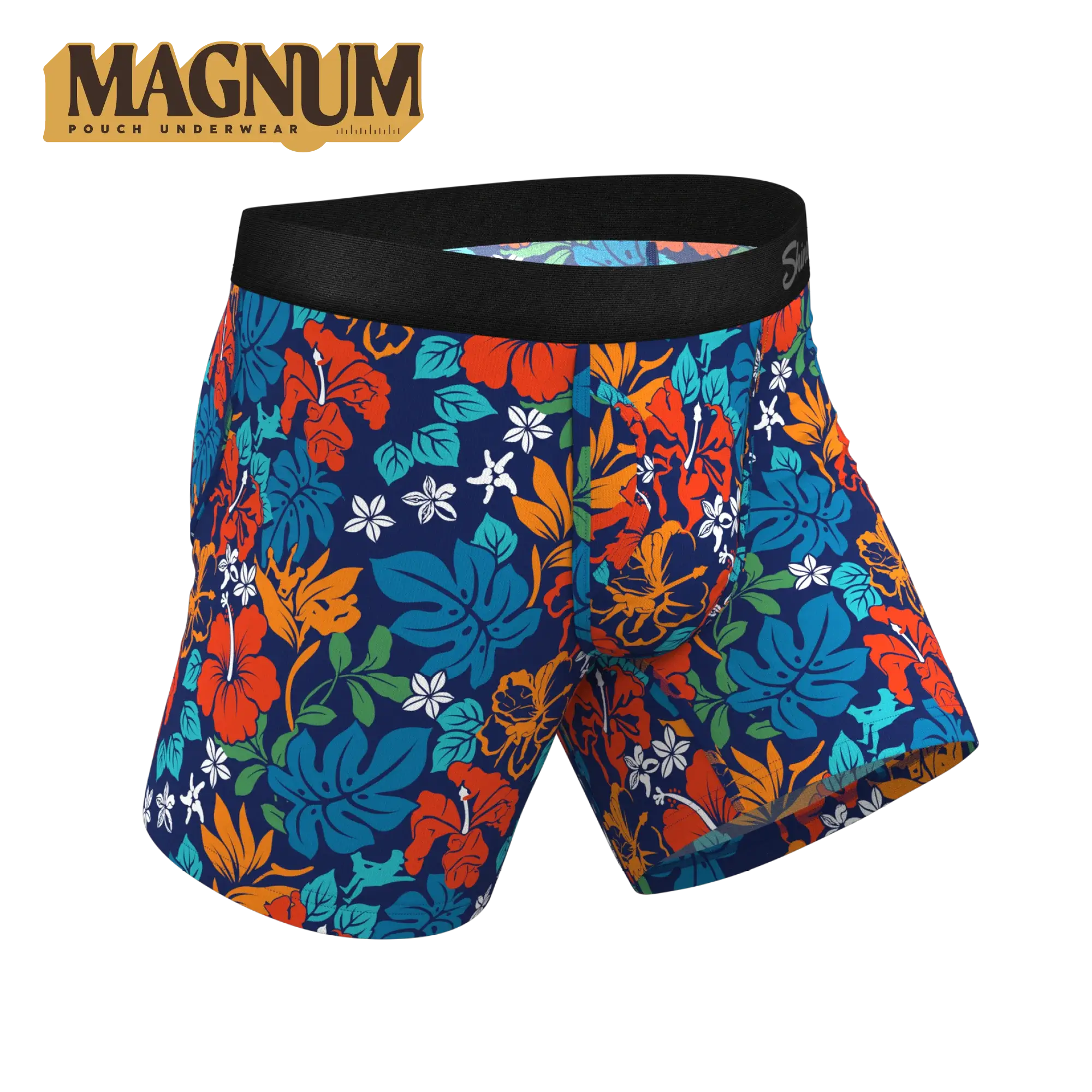 The Get Lei'd | Naughty Tropical Ball Hammock® Magnum Big Pouch Underwear - Shinesty - Flyclothing LLC
