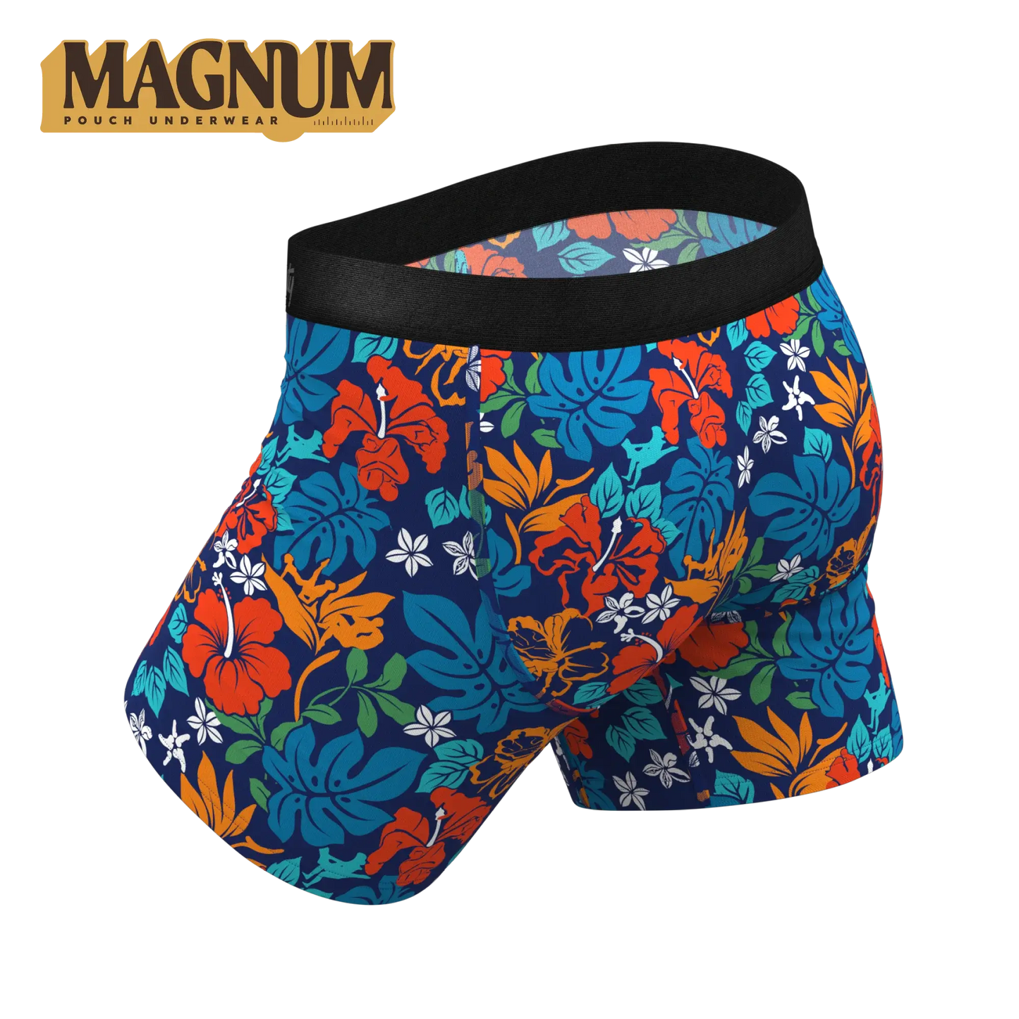 The Get Lei'd | Naughty Tropical Ball Hammock® Magnum Big Pouch Underwear - Shinesty - Flyclothing LLC