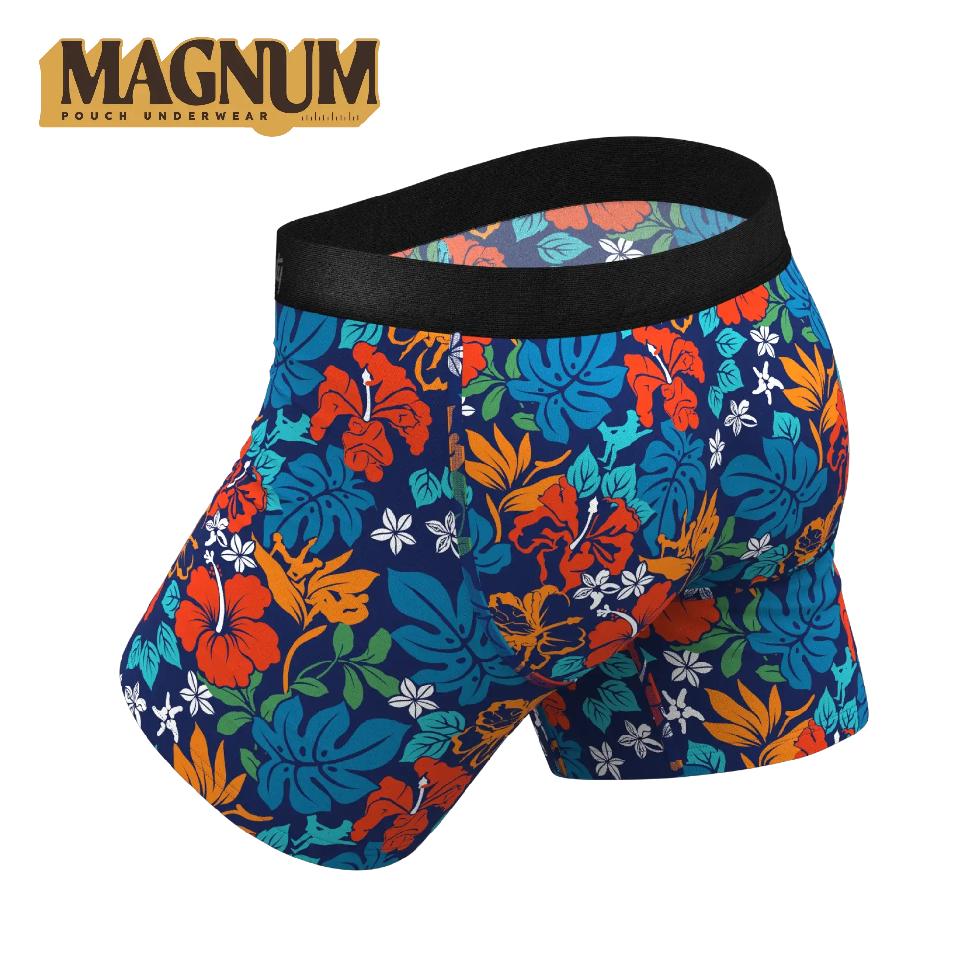 The Get Lei'd | Naughty Tropical Ball Hammock® Magnum Big Pouch Underwear - Shinesty - Flyclothing LLC