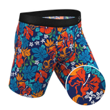 The Get Lei'd | Naughty Tropical Long Leg Ball Hammock® Pouch Underwear With Fly - Shinesty - Flyclothing LLC