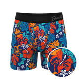 The Get Lei'd | Naughty Tropical Ball Hammock® Magnum Big Pouch Underwear - Shinesty - Flyclothing LLC