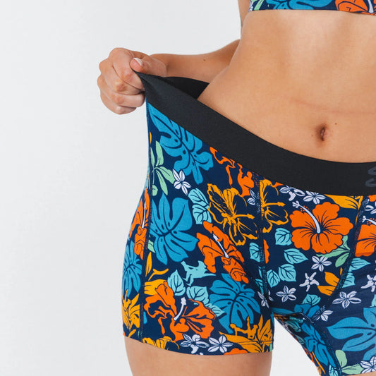 The Get Lei'd | Naughty Tropical Women’s Boxers - Shinesty - Flyclothing LLC