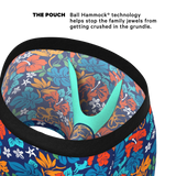 The Get Lei'd | Naughty Tropical Ball Hammock® Pouch Underwear - Shinesty - Flyclothing LLC