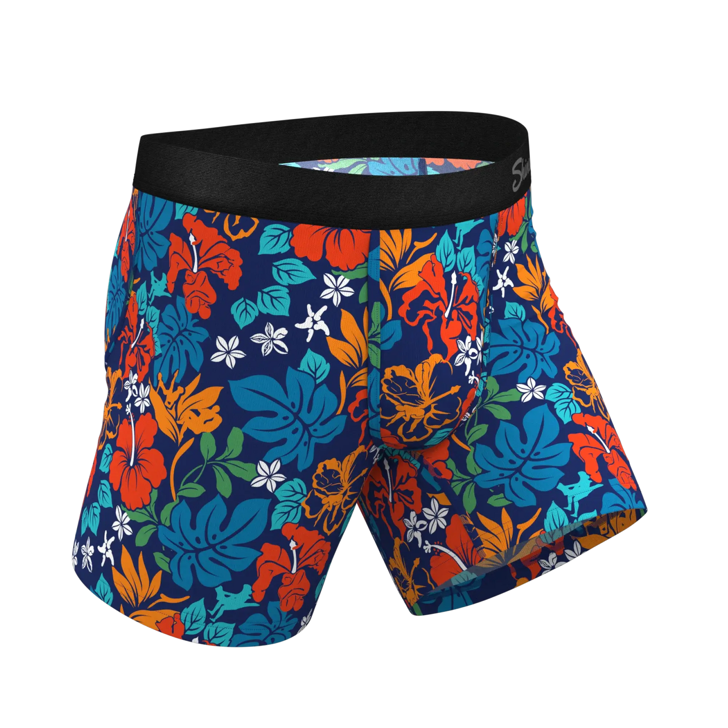 The Get Lei'd | Naughty Tropical Ball Hammock® Pouch Underwear - Shinesty - Flyclothing LLC