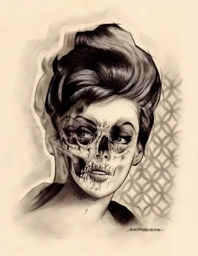 Black Market Art Company Ghost 1 Print - Black Market Art Company - Flyclothing LLC