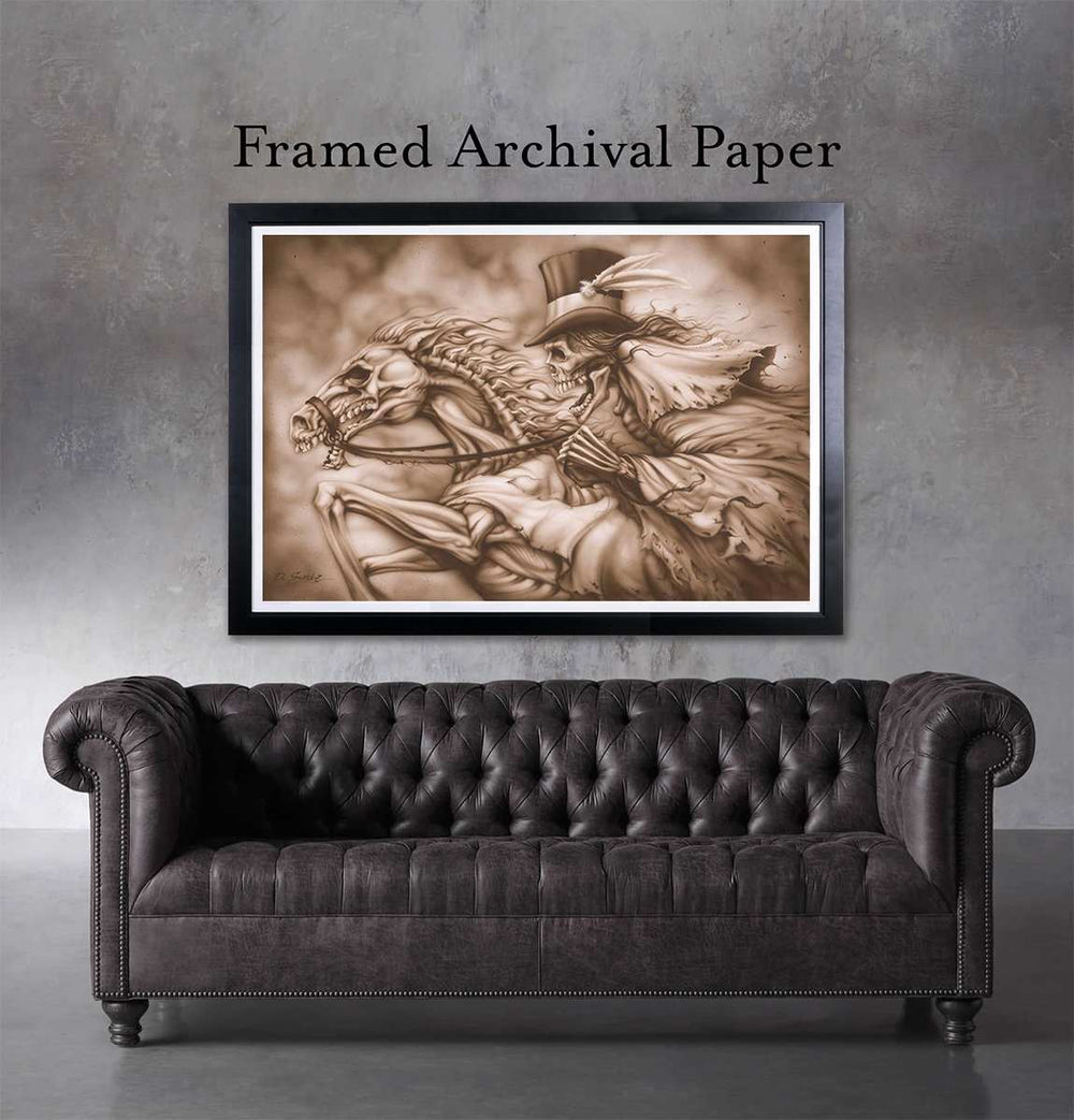 Black Market Art Company Ghost Rider Print - Black Market Art Company - Flyclothing LLC