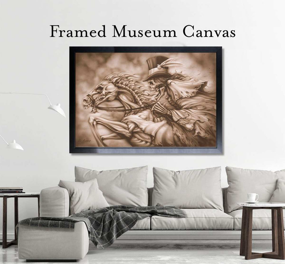 Black Market Art Company Ghost Rider Print - Black Market Art Company - Flyclothing LLC