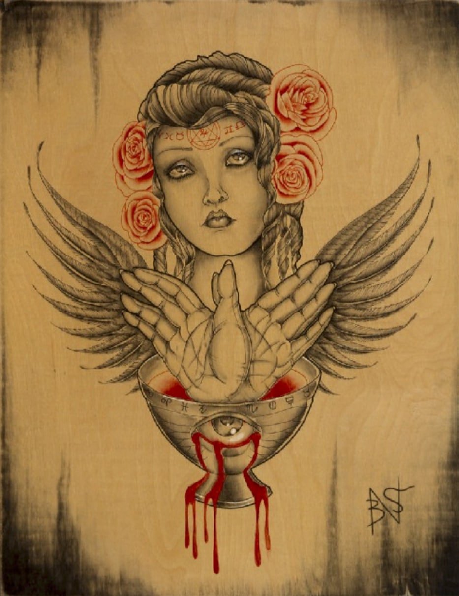 Black Market Art Company Ghost of Procris Print