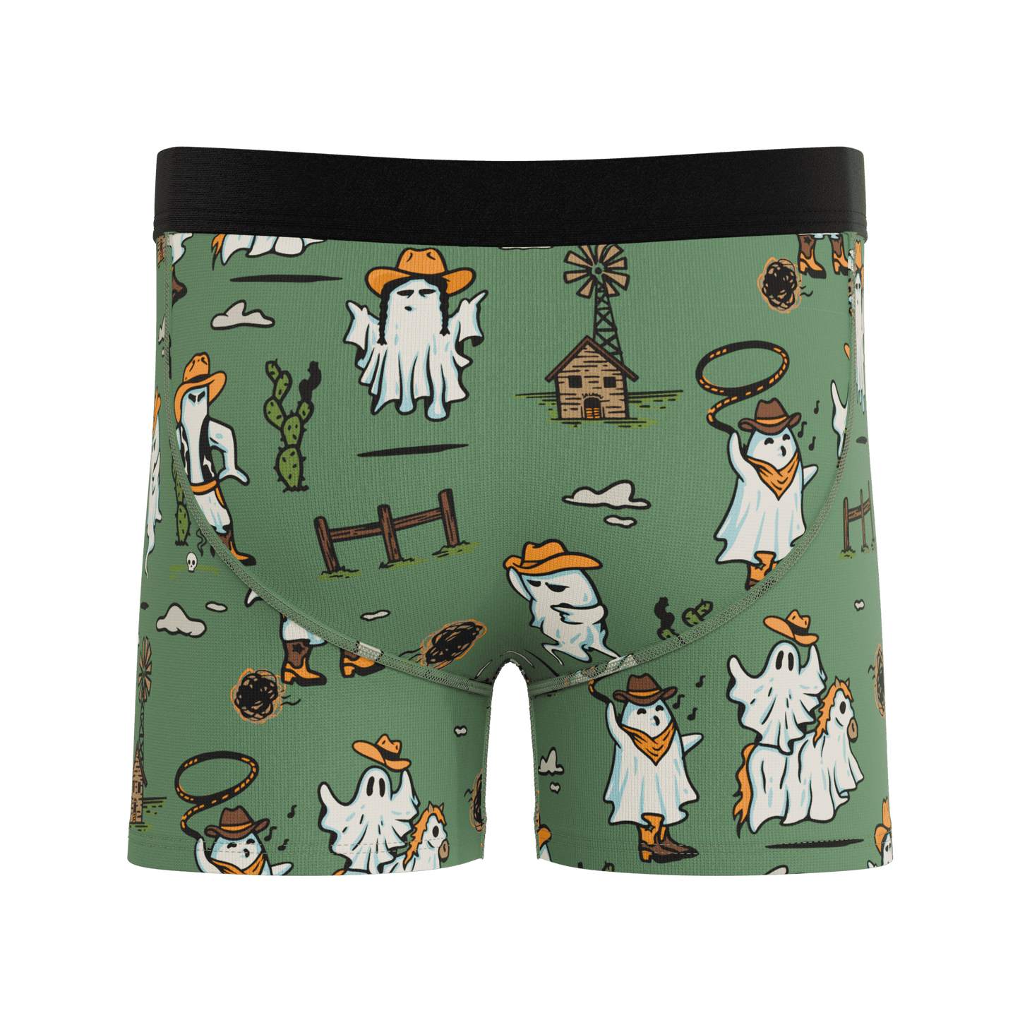 The Ghost Town | Western Ghost Youth Boxer Briefs