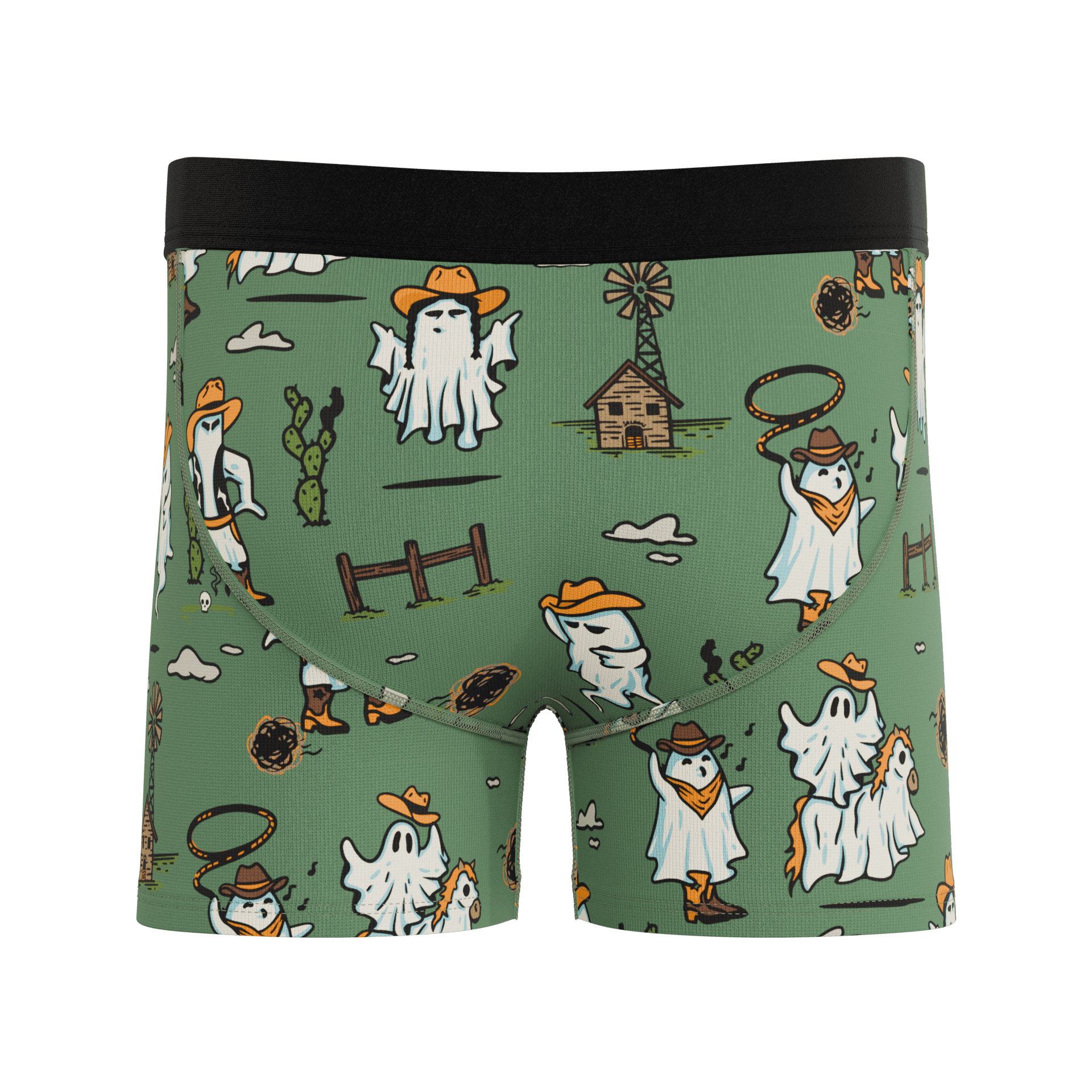 The Ghost Town | Western Ghost Youth Boxer Briefs