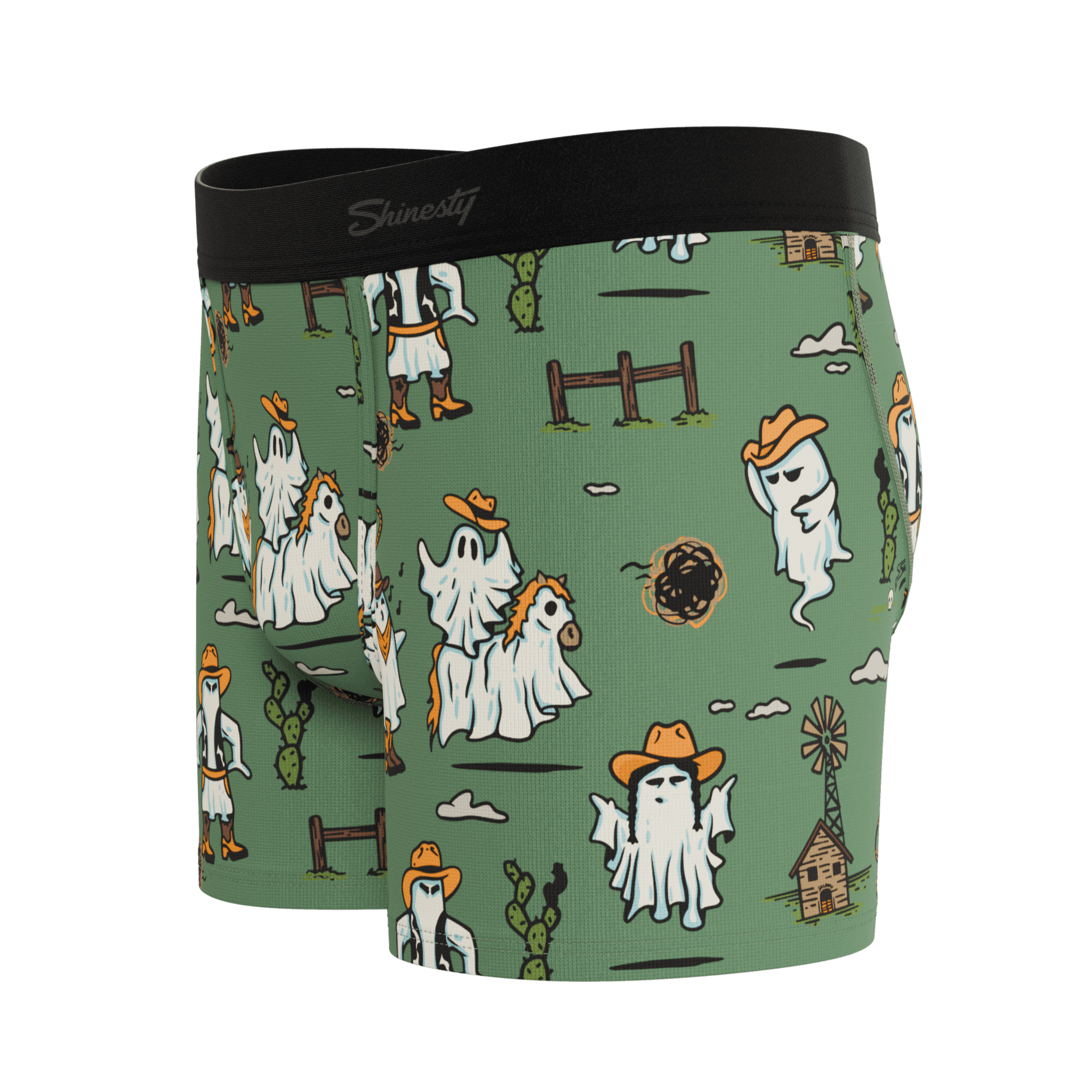 The Ghost Town | Western Ghost Youth Boxer Briefs