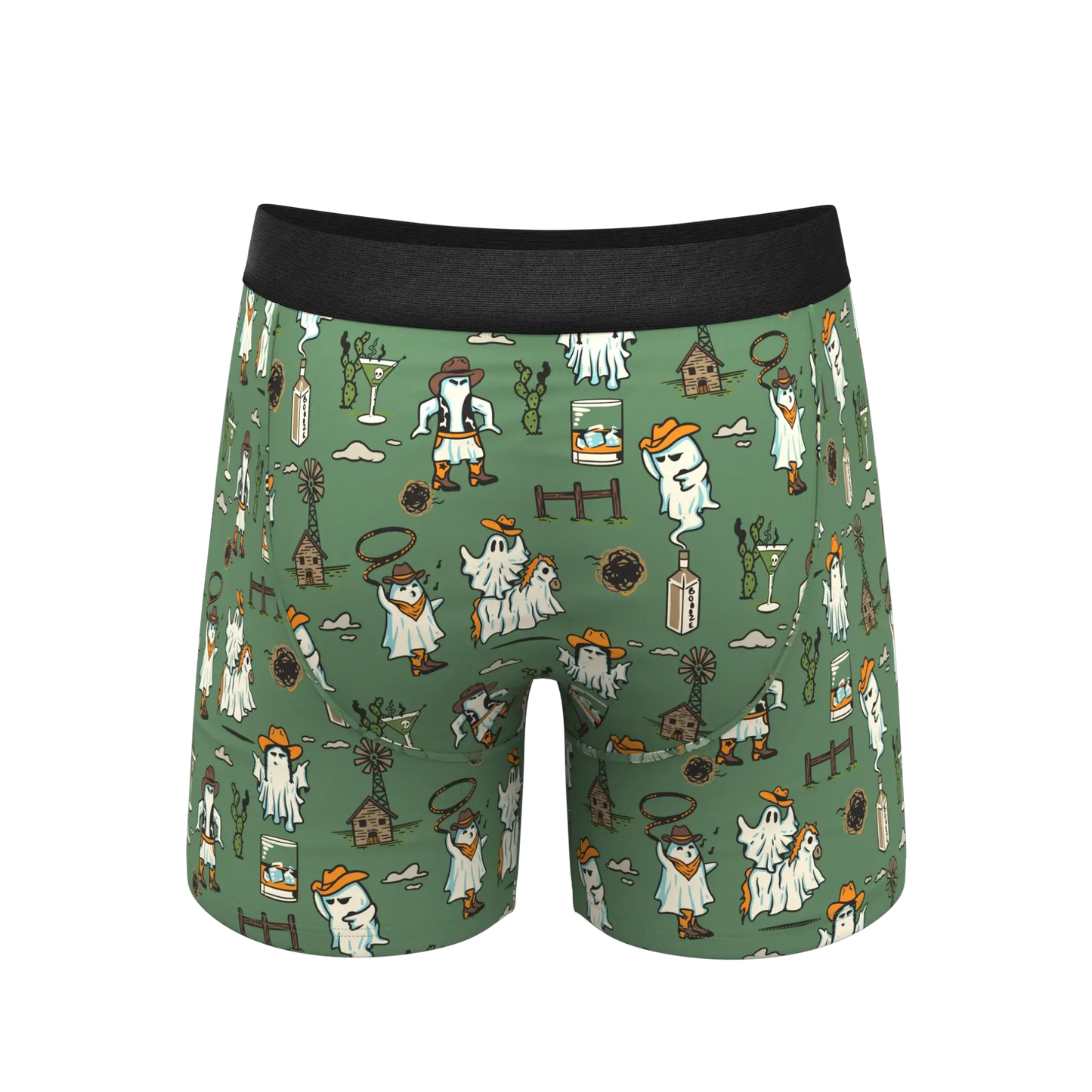The Ghost Town | Western Ghost Ball Hammock® Pouch Underwear - Shinesty - Flyclothing LLC